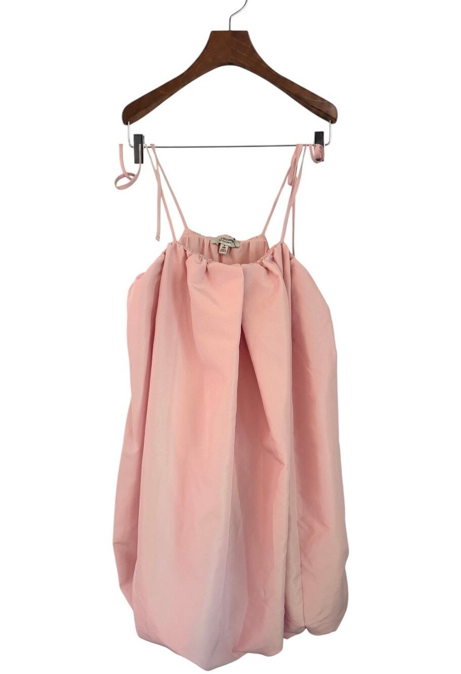 Old Navy The Occasion Pink Bubble Hem Dress Size Small Tall NWT with Pockets